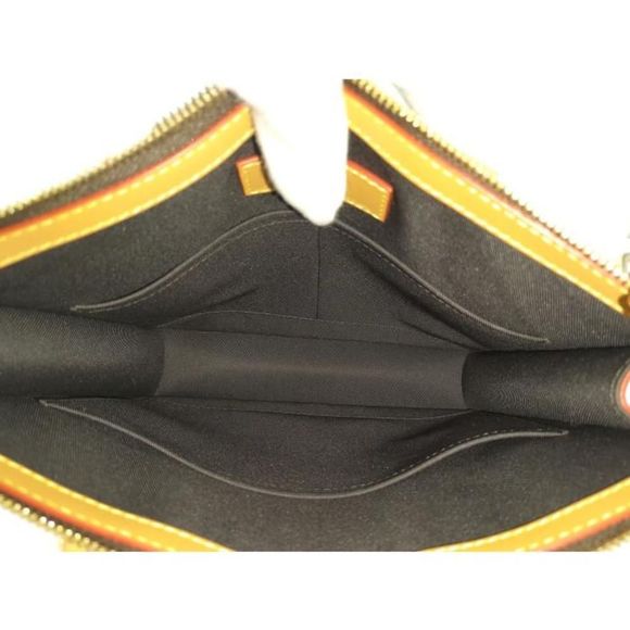 Sac plat Messenger 2 Way Monogram Stripe Reverse Brown - Picture 7 of 8